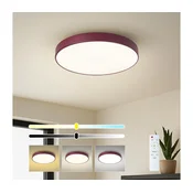 Brilagi-LED prigušiva plafonska svetiljka POOL LED/48W/230V 3000-6000K 40 cm bordo + daljinski upravljac