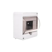 Modularna razdelilna omarica 1x6 nadometna IP20 z dimno loputo in priključki S-6+SZBKA+N+PE 8005843 ENE-00319