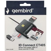 USB Smart Card Reader Gembird CRDR-CT405