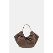 Coccinelle Ročna torba V5G Coccinellesmash Suede Bim E1 V5G 11 02 01 Temno bež