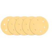 Brusni papir s cickom 225 mm, K180, 5 kom, sa 6 rupa za brusilicu 59G264, 59G265 54H031