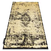 eoshop Moderna preproga DE LUXE 2083 ornament vintage - Strukturna, zlata/siva ( - Velikost: 180x270 cm)