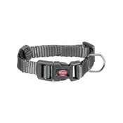 Trixie ovratnica za pse Premium XXS-XS 15-25 cm/10 mm siva