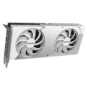 inno3D GeForce RTX 5060 Ti Twin X2 OC 8GB GDDR7, 128-bit, 1x HDMI / 3x DP, bela (N506T2-08D7X-193075W) grafična kartica