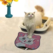 Aberto Design Prostorika za toalet za macke Kdkafa0252, 40 x 50 cm, Šarena