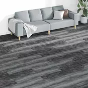 Vidaxl Deske za talne obloge Svetla in temno siva 5,26 m2 18 kos PVC