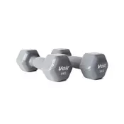 Capriolo dumbbells komplet uteži, 5 kg, siv