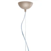 Kartell viseča svetilka Kabuki, siva, O 50 cm - Dnevna soba/jedilnica - Dizajn - sivo-rjava - Plastika