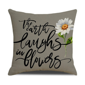 Livefy prevleka za blazino Flower 2 45x45cm, siva
