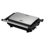 VIVAX Home TS-1000X Aparat za sendvice, Toster Grill, 1000W, 23x14cm, Srebrni