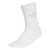 ADIDAS ORIGINALS Nogavice SPARKLE TREFOIL CREW 1 PAIR bela