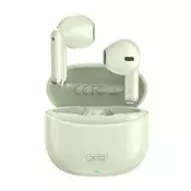 XO Bluetooth slušalice STEREO v5.3, mikrofon + futrola za punjenje, svijetlozelena XO-X33 GREEN