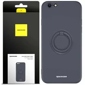 Spacecase SPACECASE SILIKONSKI OVITEK OBROČ ZA IPHONE 7 8 SE OVITEK ČRN, (21963181)