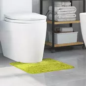 Prostirka protiv klizanja s izrezom za WC Zelena 50 x 50 cm PP