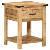 Vidaxl vidaXL Nočna omarica 40x40x50 cm masiven mangov les