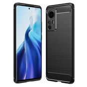 MaxMobile maska Xiaomi 12X CARBON FIBER: crna