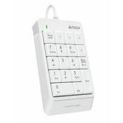 Tipkovnica A4tech - FK-13P FStyler, bijela