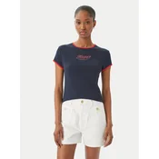 TOMMY HILFIGER Majica  mornarska / rdeča