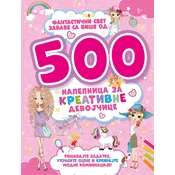 Fantasticni svet zabave sa više od 500 nalepnica za kreativne devojcice