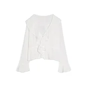 Bershka Bluza bela