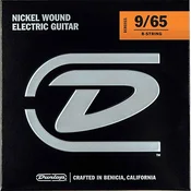 Dunlop električna 8-strunska nikljeva kitara 9-65 (DEN0965)