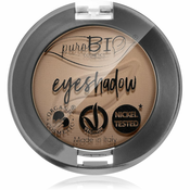 puroBIO Cosmetics Compact Eyeshadows sjenilo za oci nijansa 02 Dove Gray 2,5 g