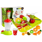 Set of Vegetables and Fruits with a Battery Blender and a TrayGO – Kart na akumulator – (B-Stock) crveni