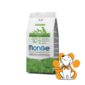 Monge All Breeds Rabbit with Rice & Potatoes 2.5kg, Prilagodeno za Sve Rase Pasa