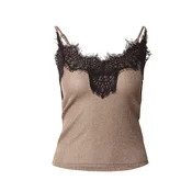 ABOUT YOU Top Jula temno rjava/kaki