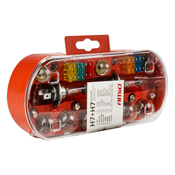 Set sijalica i osiguraca za auto 12V 30/1 u pvc kutiji Amio