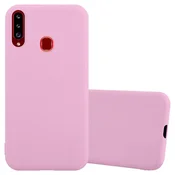 Cadorabo Cadorabo Case, združljiv s Samsungom v Candy Pink - Zaščitni pokrov iz fleksibilnega silikona TPU, (20570387)