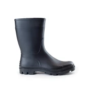 Cizme PVC kratke, Welly Force, crne