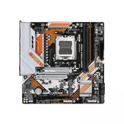 GIGABYTE B850M FORCE WIFI6E AM5 mATX osnovna plošča - AMD B850, 2xDDR5, 3xM.2, 4xSATA, 2.5Gb LAN, WiFi 6E, BT, 1xDP, 1xHDMI