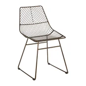 Kovinski jedilni stol v bronasti barvi District – Premier Housewares