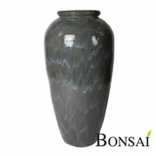 Okrasna vaza Famous 110 - masivna glazirana vaza - modra - 101 do 150 cm - Glineni lonci - 51 do 70 cm