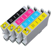 Komplet Epson T0445 / C13T04454010 / T0441 + T0442 + T0443 + T0444 kompatibilne kartuše (4) - črna, cyan, magenta, rumena