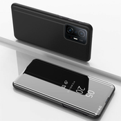 Etui/ovitek s prednjim steklom za  Xiaomi 11T (Pro) | Črn