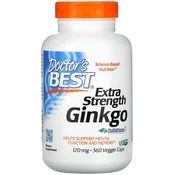 Extra Strength Ginkgo, 120 mg - 360 kapsul