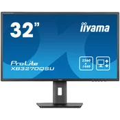 Iiyama 2 x HDMI 1 DisplayPort100HZ 3MS 250CDM2 1200:1 TYPICAL ( XB3270QSU-B1 )