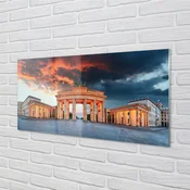 tulup.si Stenska plošča za kuhinjo Nemčija brandenburška vrata 100x50 cm