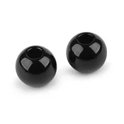 Plastične voščene kroglice O30 mm - (F75) črne (2 kosa)