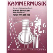 BACH J.S.:TWO SONATAS BWV 1021,1023 FOR VIOLIN AND GUITAR