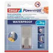 Tesa Hook, samolepilni, vodoodporni obešalnik za kovinske brisače do 2 kg