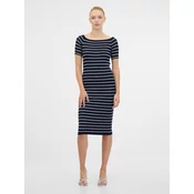 Dark blue womens midi dress ORSAY - Womens