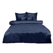 shumee Damaskasta posteljnina, 1cm črte (160x200-1,70x80-2)