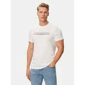 Karl Lagerfeld Jeans Majica B3M17001 Bela Slim Fit