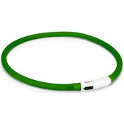 beeztees Ovratnica Safety Gear Dogini USB - zelena - 35 x 1 cm