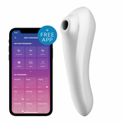 Satisfyer - Dual Pleasure Air Pulse Vibrator - Bijela