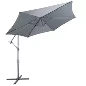 Linder Exclusiv Vrtni senčnik MC2010 300 cm Temno siva