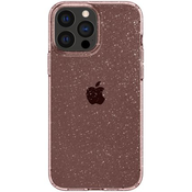 Spigen Liquid Crystal Glitter ovitek za iPhone 13 Pro - prozorno roza z bleščicami